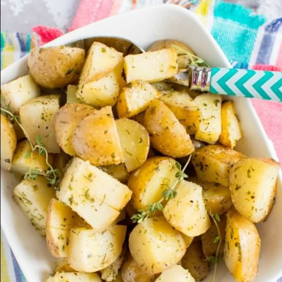 Slow Cooker Ranch Potatoes - Recipe photo by slowcookergourmet