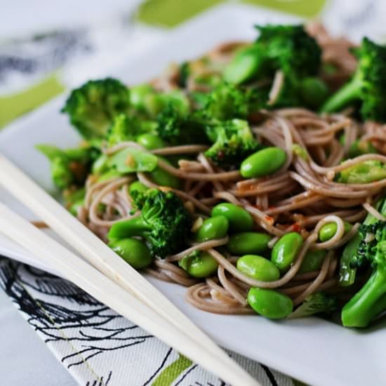 Sweet Chili Soba Noodles - Recipe photo by zenandspice