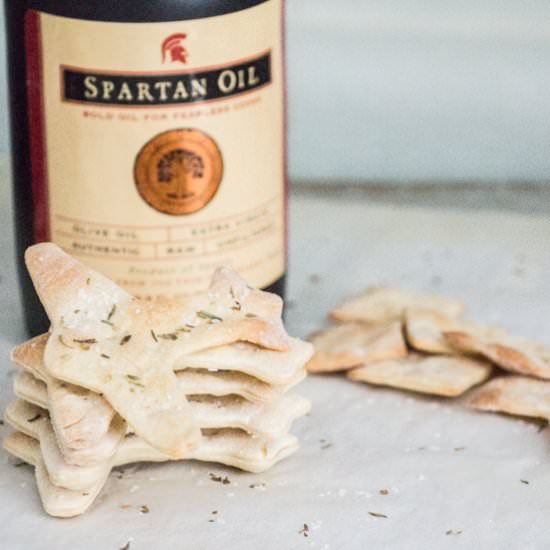 Olive Oil Crackers - Recipe photo by LK529