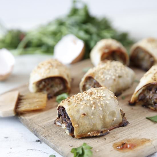 Gluten Free Sausage Rolls - Recipe photo by A Conscious Collection