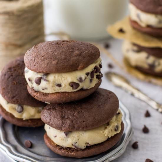 Cookie Dough Whoopie Pies - Recipe photo by SugarSpunRun