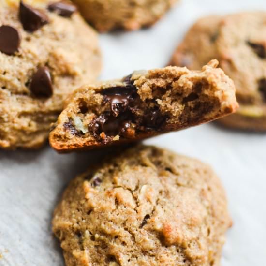 Peanut Butter and Banana Cookies - Recipe photo by warmvanillasugar