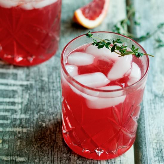 Hard Blood Orange Lemonade - Recipe photo by Cooks With Cocktails