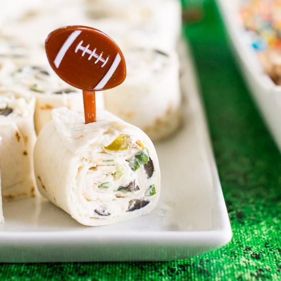 Mexican Tortilla Pinwheels - Recipe photo by culinaryhill