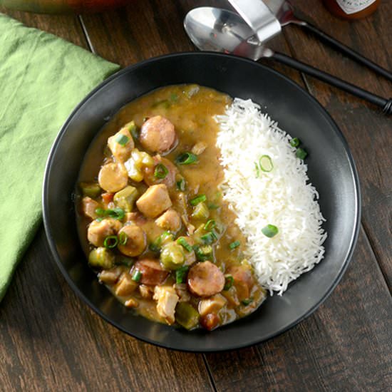 Chicken & Sausage Gumbo - Recipe photo by Feed Your Soul