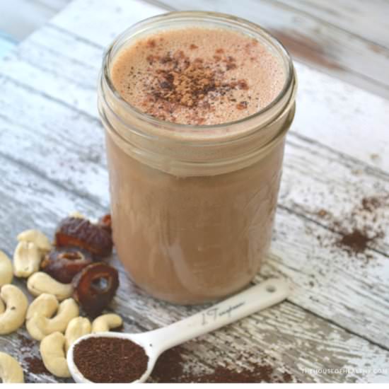 Mocha Buzz Smoothie - Recipe photo by houseofhealthy