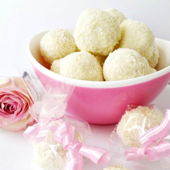 Homemade Raffaello Coconut Candies - Recipe photo by Cuisina