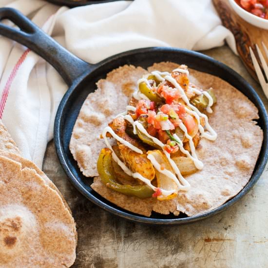 Oven Baked Fajitas - Recipe photo by My Natural Family