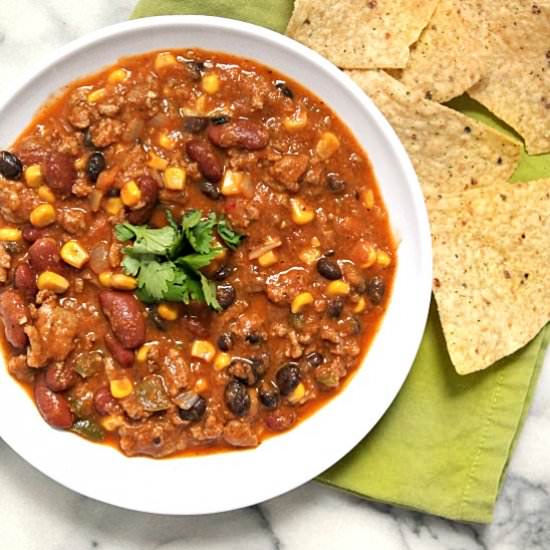 Healthy Turkey Chili - Recipe photo by Marnely Rodriguez