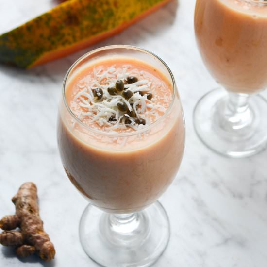 Tropical Tumeric Smoothie - Recipe photo by mymoderncookery