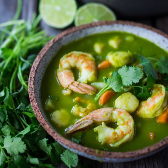 Peruvian Seafood Stew - Recipe photo by Feasting at Home