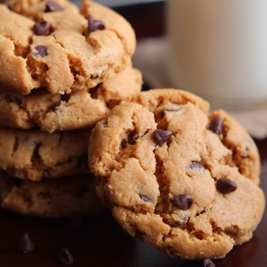 Flourless Peanut Butter Cookies - Recipe photo by cakefordinner