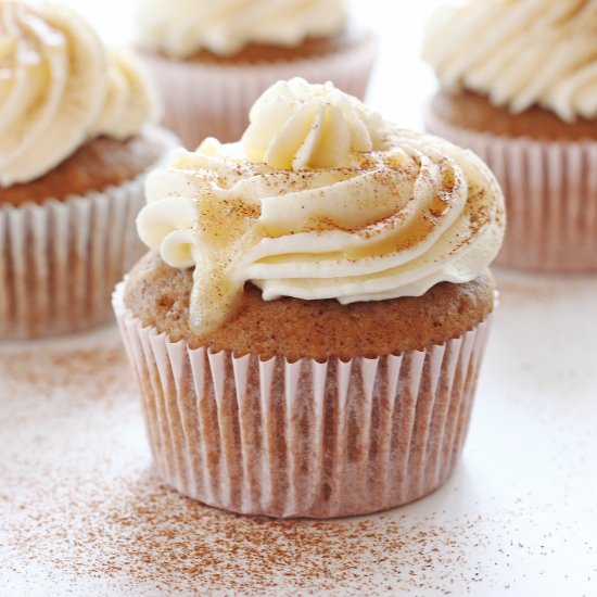 Buttered Rum Cupcakes - Recipe photo by If You Give A Blonde A Kitchen
