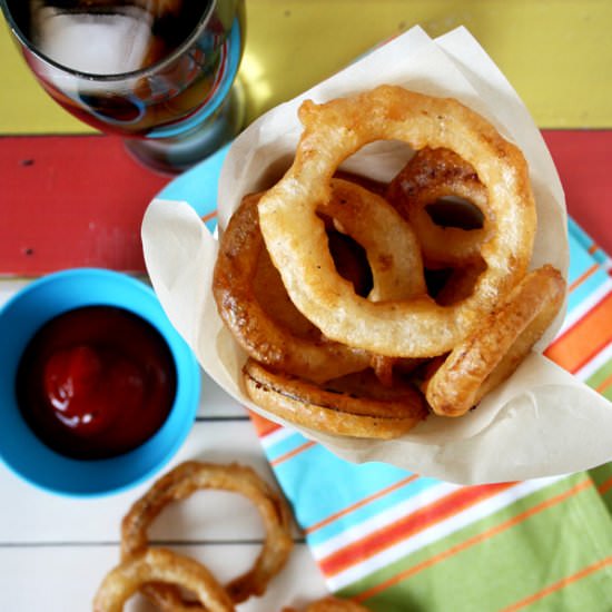 Beer Battered Onion Rings - Recipe photo by myfriendsbakery