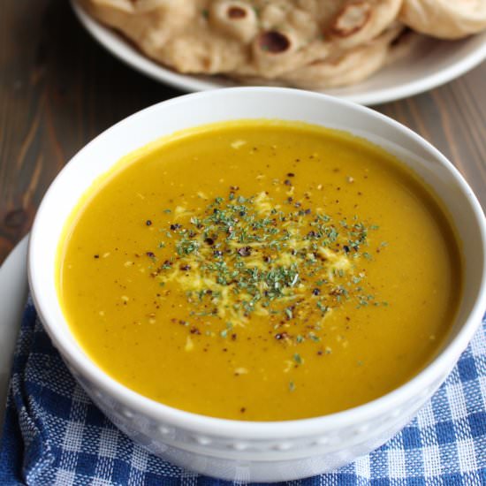 Kabocha Squash Soup - Recipe photo by frugalnutrition