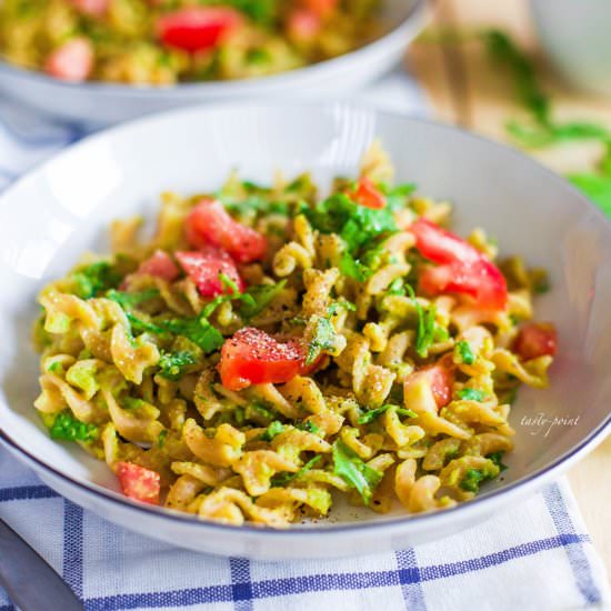 Avocado and Rocket Pasta - Recipe photo by dorota.wizart