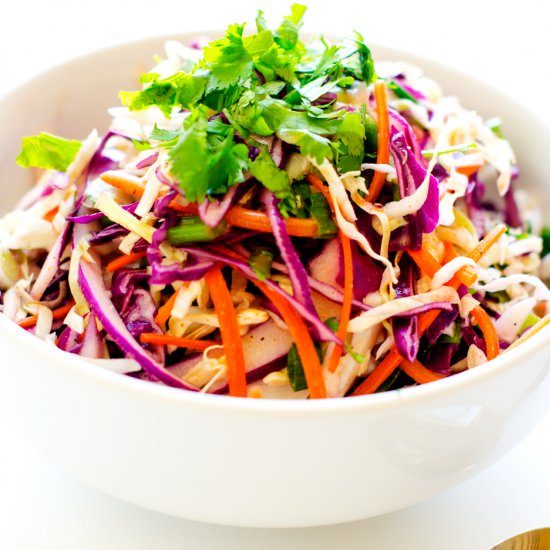 Rainbow Citrus Slaw - Recipe photo by wendypolisi