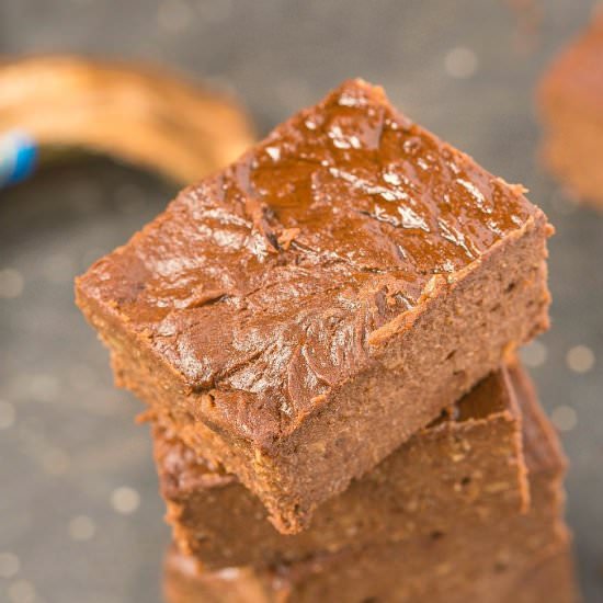 3 Ingredient Blender Brownies - Recipe photo by thebigmansworld