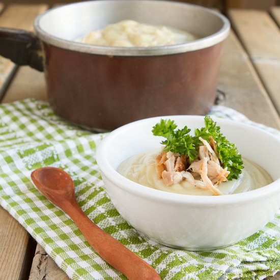 Dairy-free Cream of Chicken Soup - Recipe photo by HealthfulPursuit