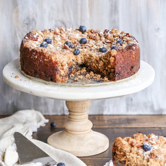 Blueberry Crumb Cake - Recipe photo by bakerita