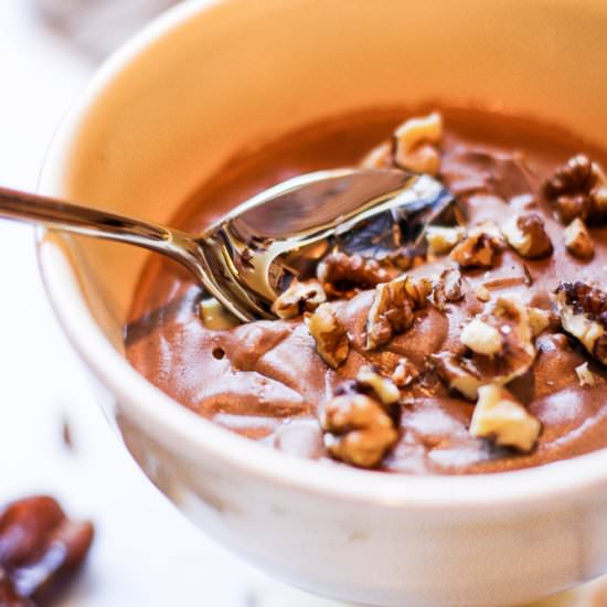 Hot Chocolate Smoothie Bowl - Recipe photo by kitchenofyouth