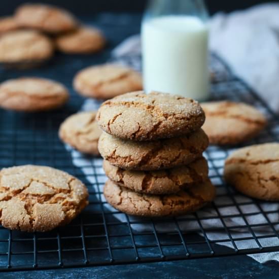 Soft and Chewy Ginger Cookies - Recipe photo by joyfulhealthyeats