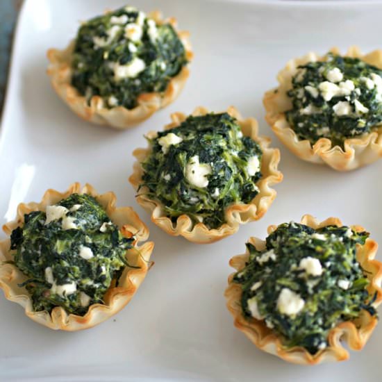 Easy Mini Spanakopita - Recipe photo by tastyeverafter
