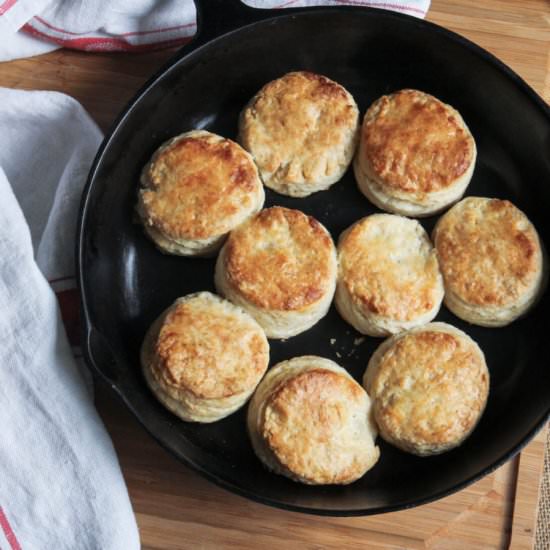 Best Ever Buttermilk Biscuits - Recipe photo by Jess Pryles