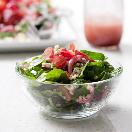 Spinach Salad - Recipe photo by foodfashionandfun