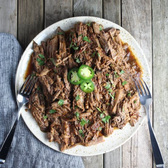 Slow Cooker Beef Barbacoa - Recipe photo by HollyatTasteAndSee