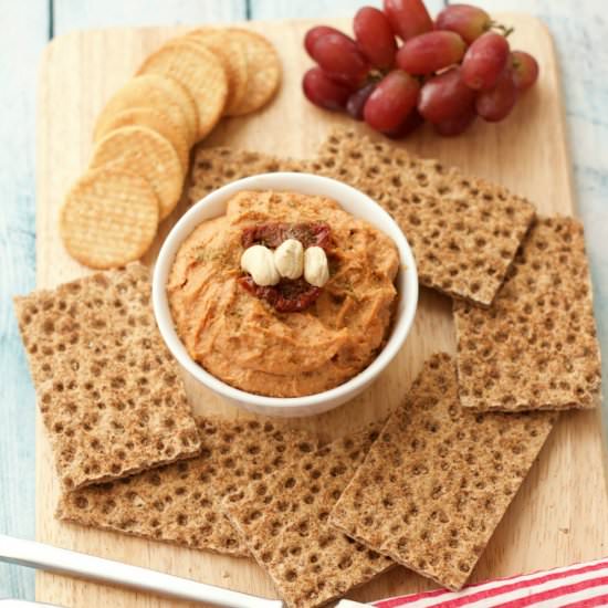 Sundried Tomato Cashew Cheese - Recipe photo by lovingitvegan