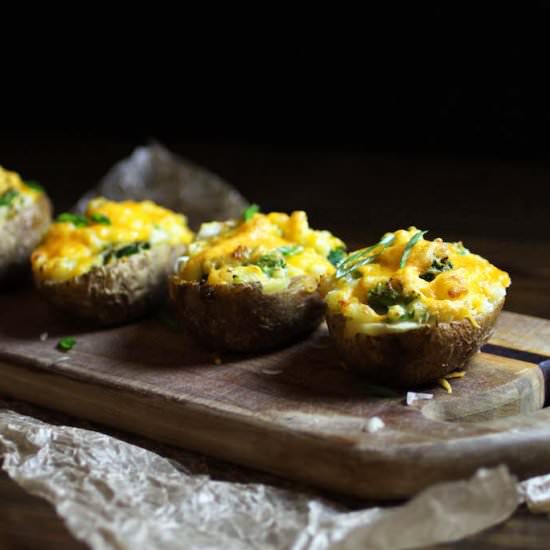 easy stuffed baked potatoes - Recipe photo by susanstable