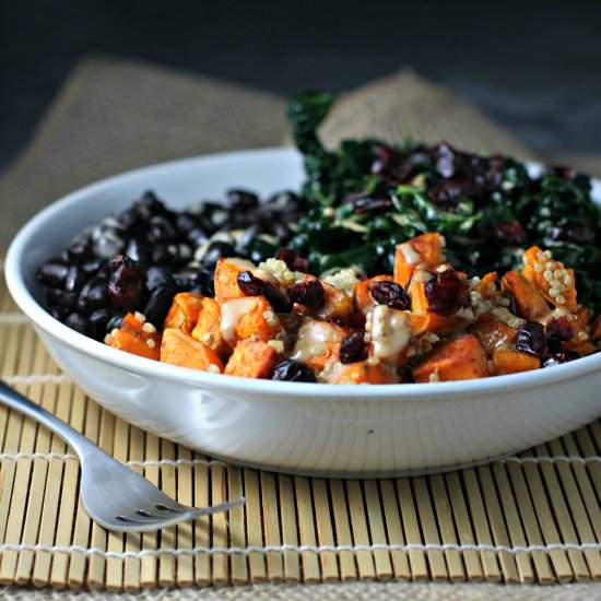 Kale Salad Balance Bowl - Recipe photo by crissy0316