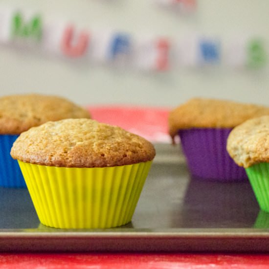 Nutmeg Banana Muffins - Recipe photo by LK529