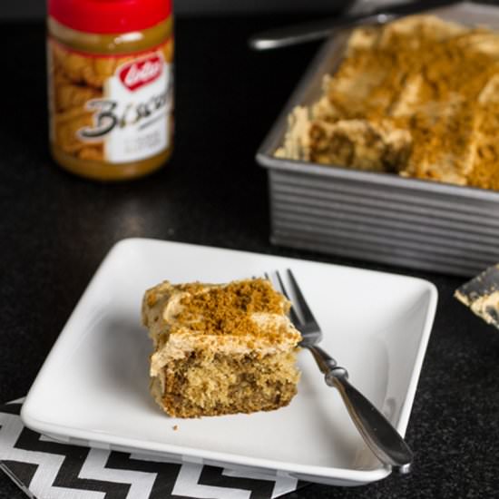 Biscoff Cake - Recipe photo by Chattavore