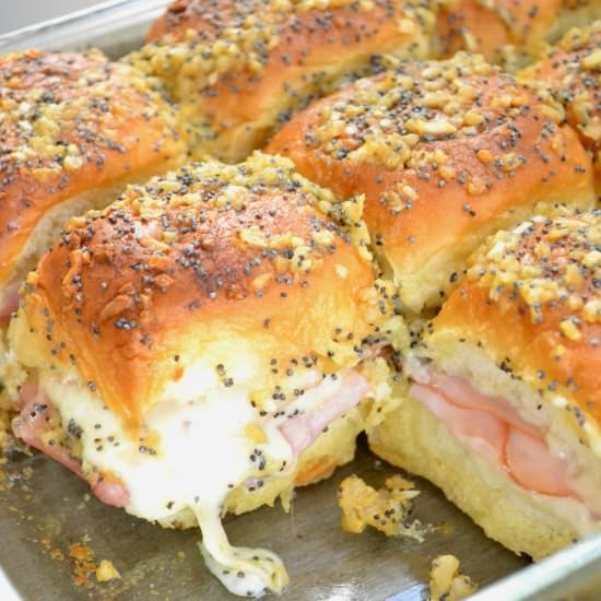 Ham and Swiss Sliders - Recipe photo by loveandfoodforeva
