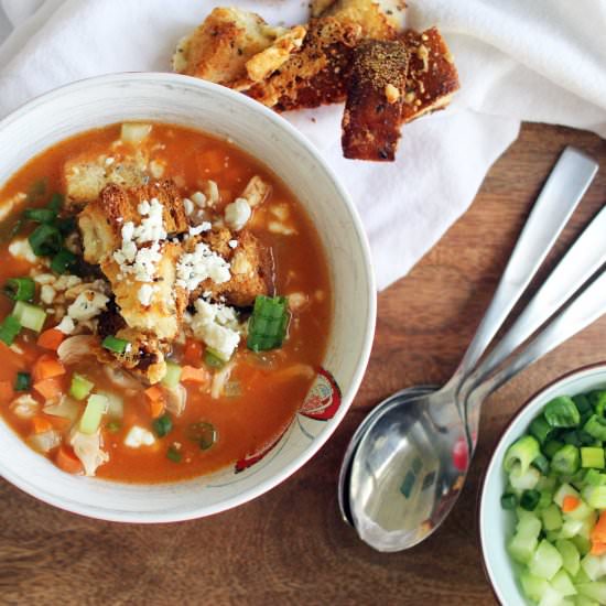 Buffalo Chicken Soup - Recipe photo by FunnyLoveLindsay