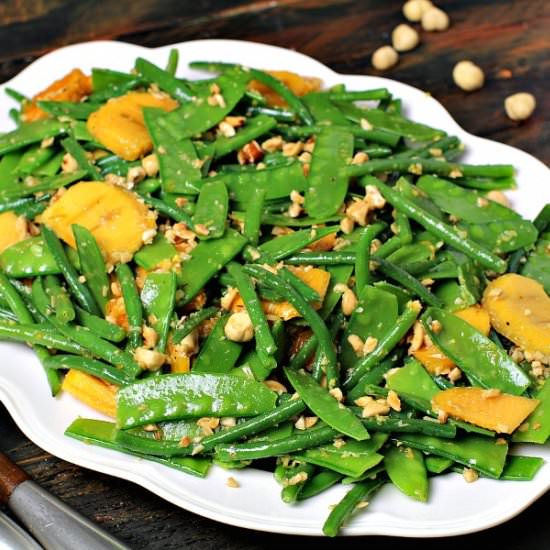 French Green Bean Salad - Recipe photo by peasandpeonies