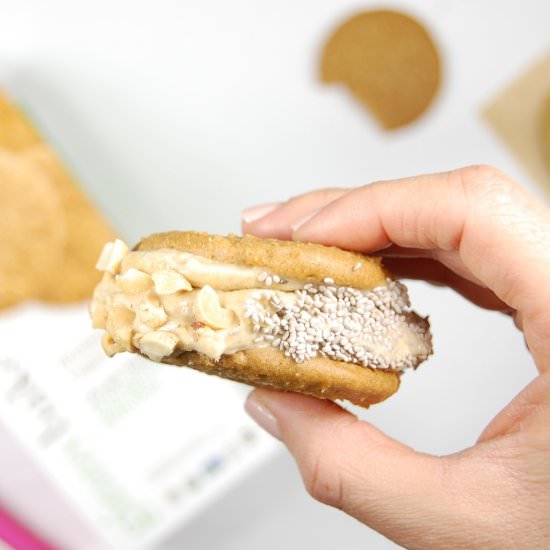 Nicecream Sandwiches - Recipe photo by theminniechef
