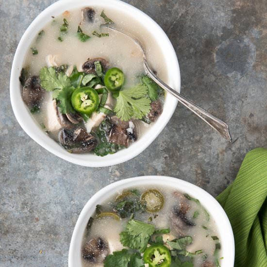 Slow Cooker Thai Chicken Soup - Recipe photo by boulderlocavore