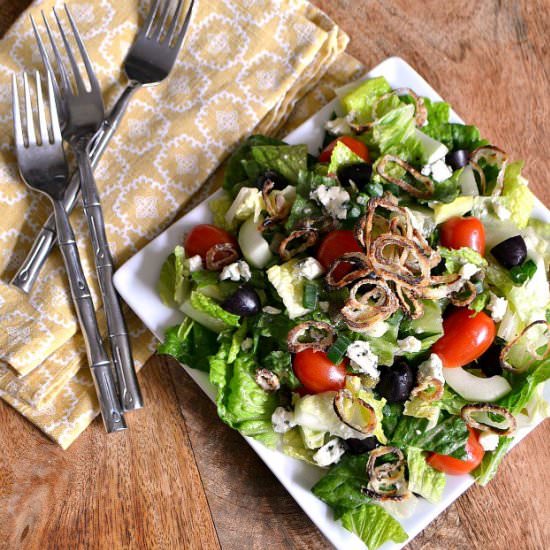 The Ultimate Chopped Salad - Recipe photo by HelloLittleHome