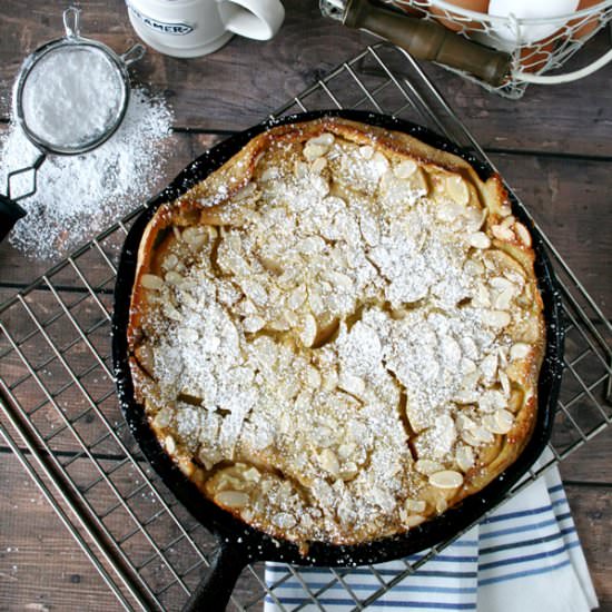 Almond Pear Clafoutis - Recipe photo by myfriendsbakery