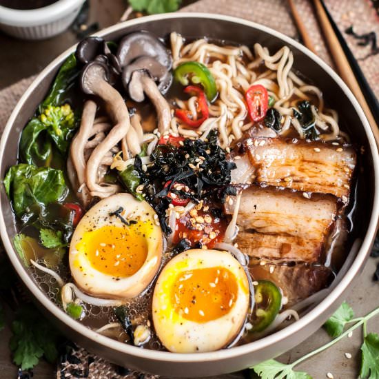 Miso Chashu Ramen - Recipe photo by Gastro Senses