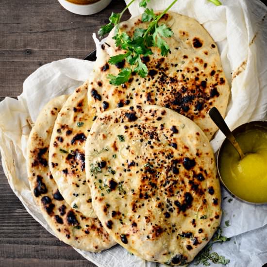 Whole Wheat Kasuri Naan - Recipe photo by cubesnjuliennes