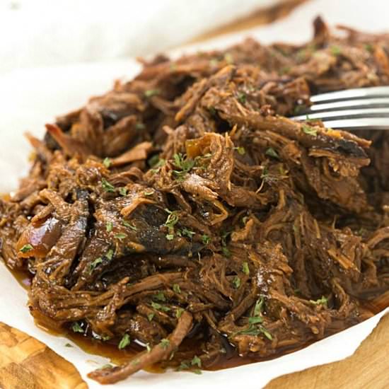 4-Ingredient Dr. Pepper Pulled Pork - Recipe photo by galonamission
