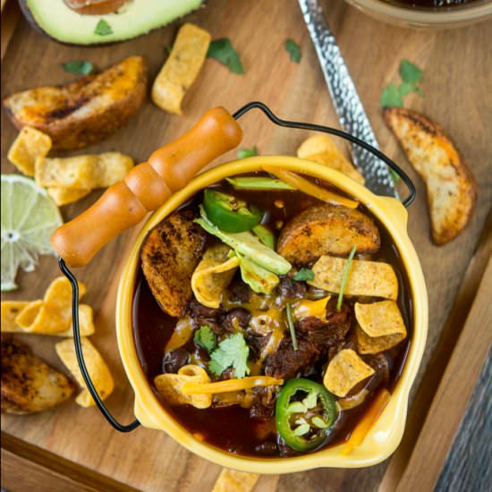 Slow Cooker Beer Chili - Recipe photo by slowcookergourmet