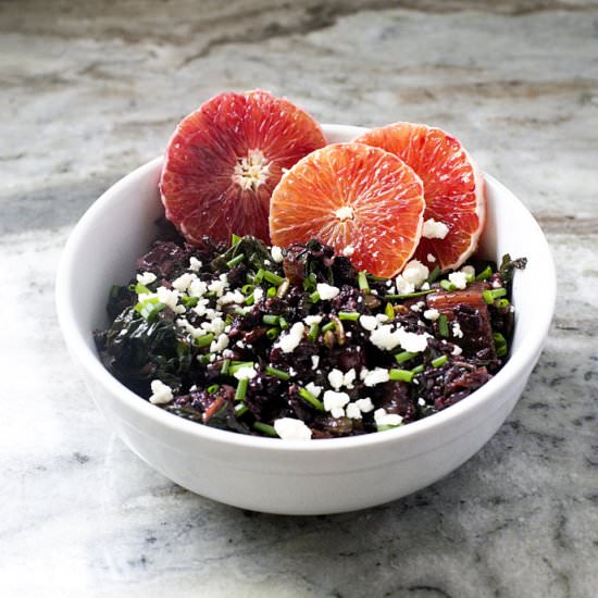 Blood Orange Rice Salad - Recipe photo by Cupsandspoonfuls