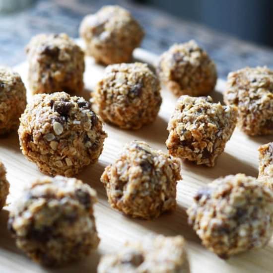 Peanut Butter Protein Balls - Recipe photo by ALifeWellConsumed
