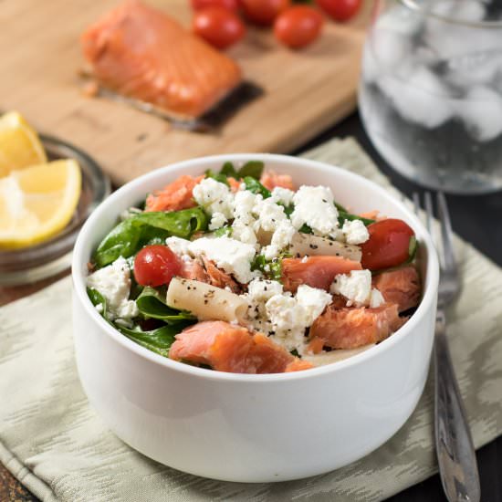 Smoked Salmon Salad - Recipe photo by nutritiouseats