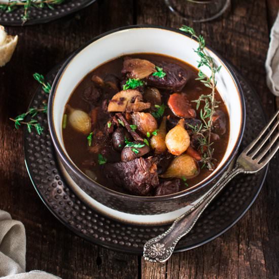 Boeuf Bourguignon - Recipe photo by Oliviascuisine